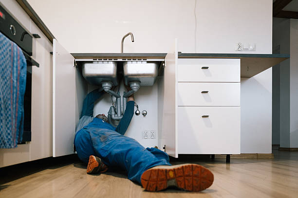 Professional Leak Detection technician working in Trappe, MD